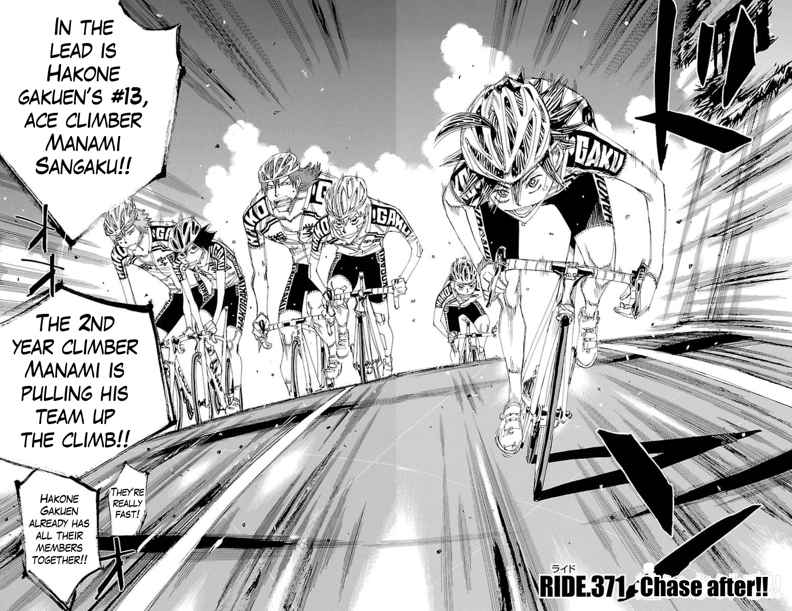 Read Yowamushi Pedal En Manga Online
