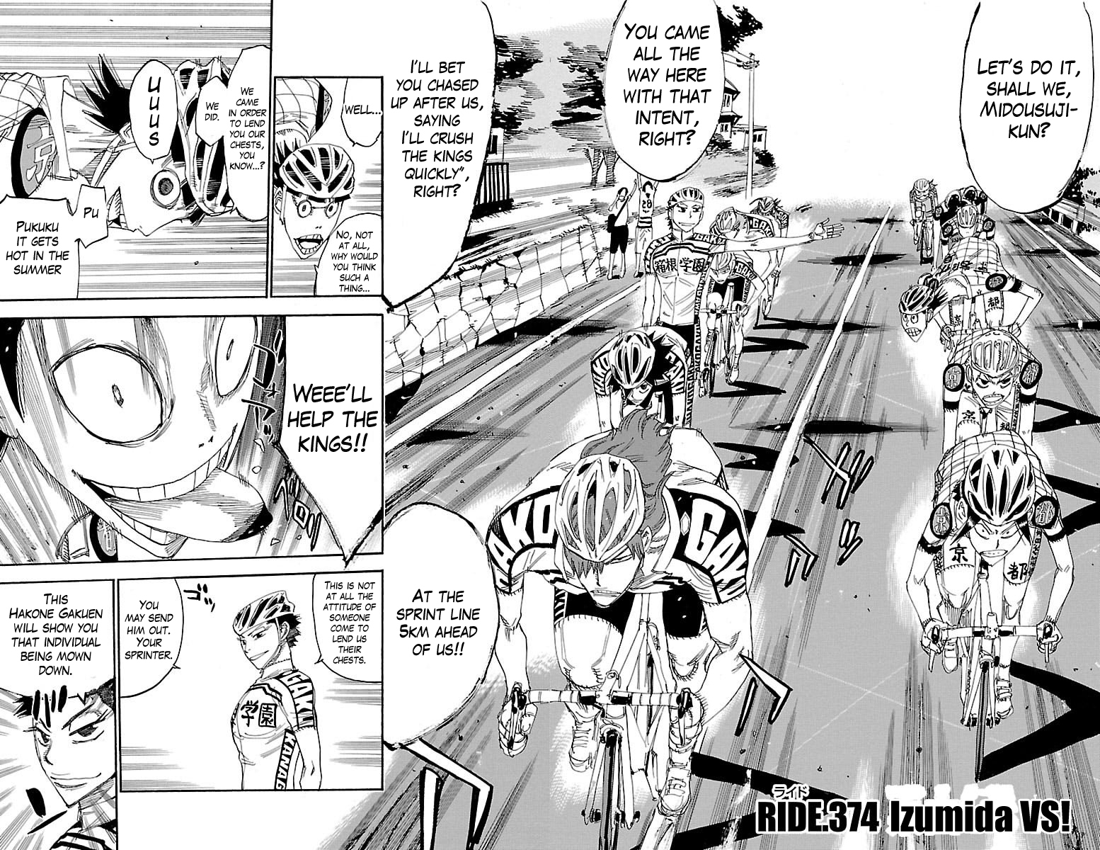 Read Yowamushi Pedal En Manga Online