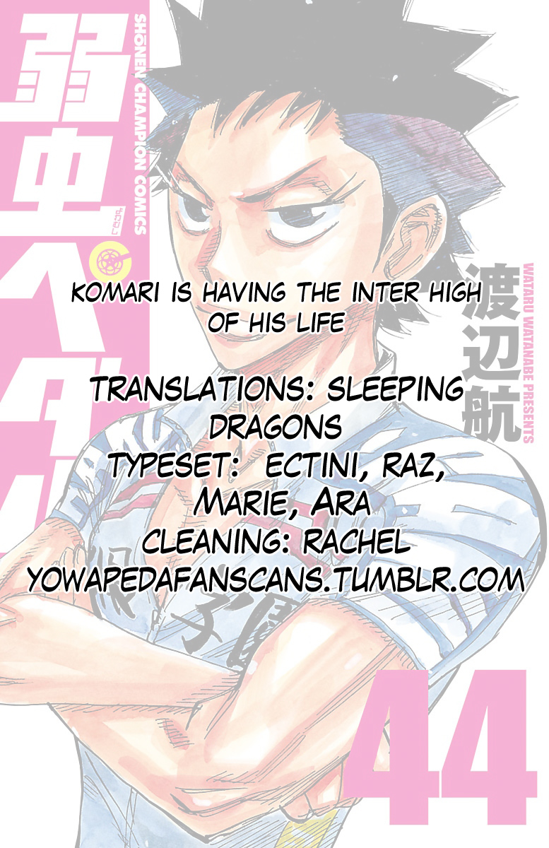 Read Yowamushi Pedal En Manga Online