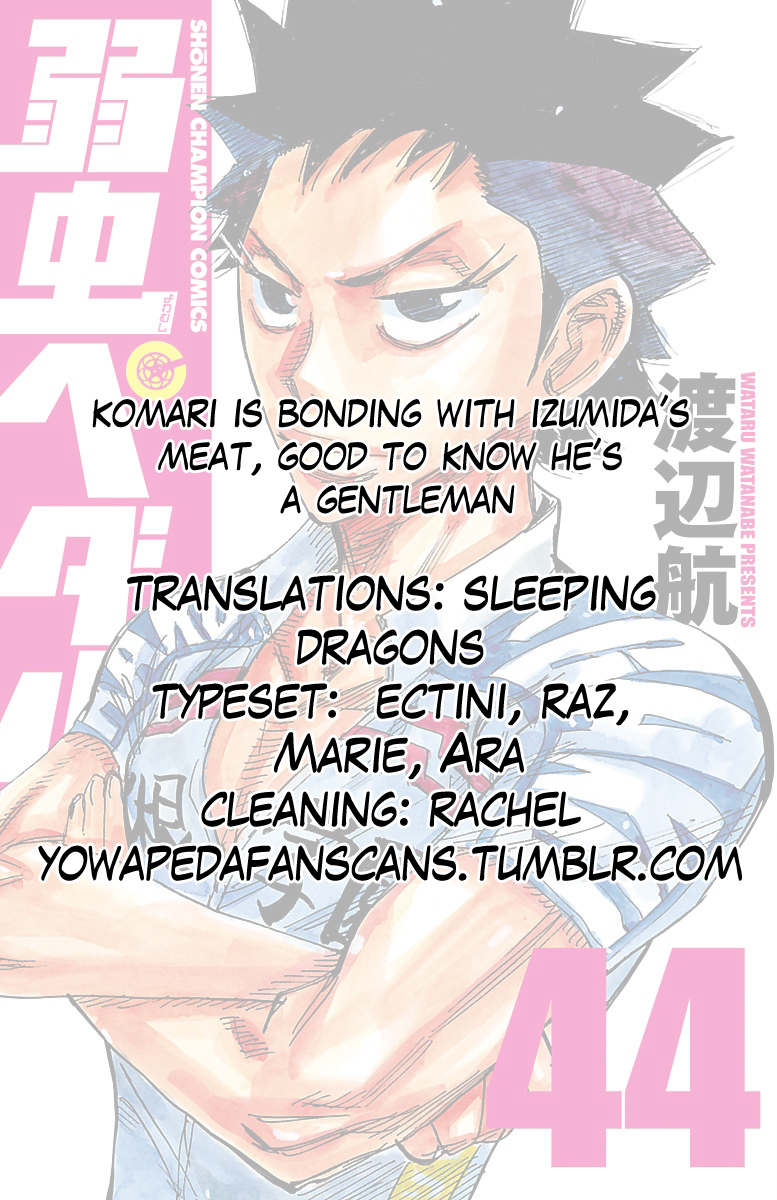 Read Yowamushi Pedal En Manga Online