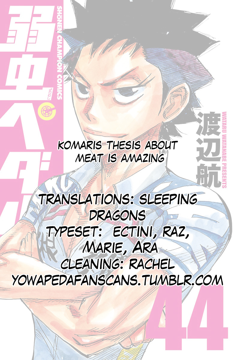 Read Yowamushi Pedal En Manga Online