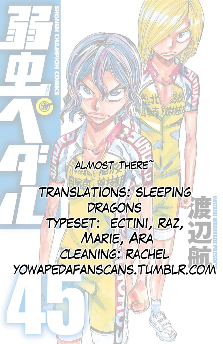 Read Yowamushi Pedal En Manga Online