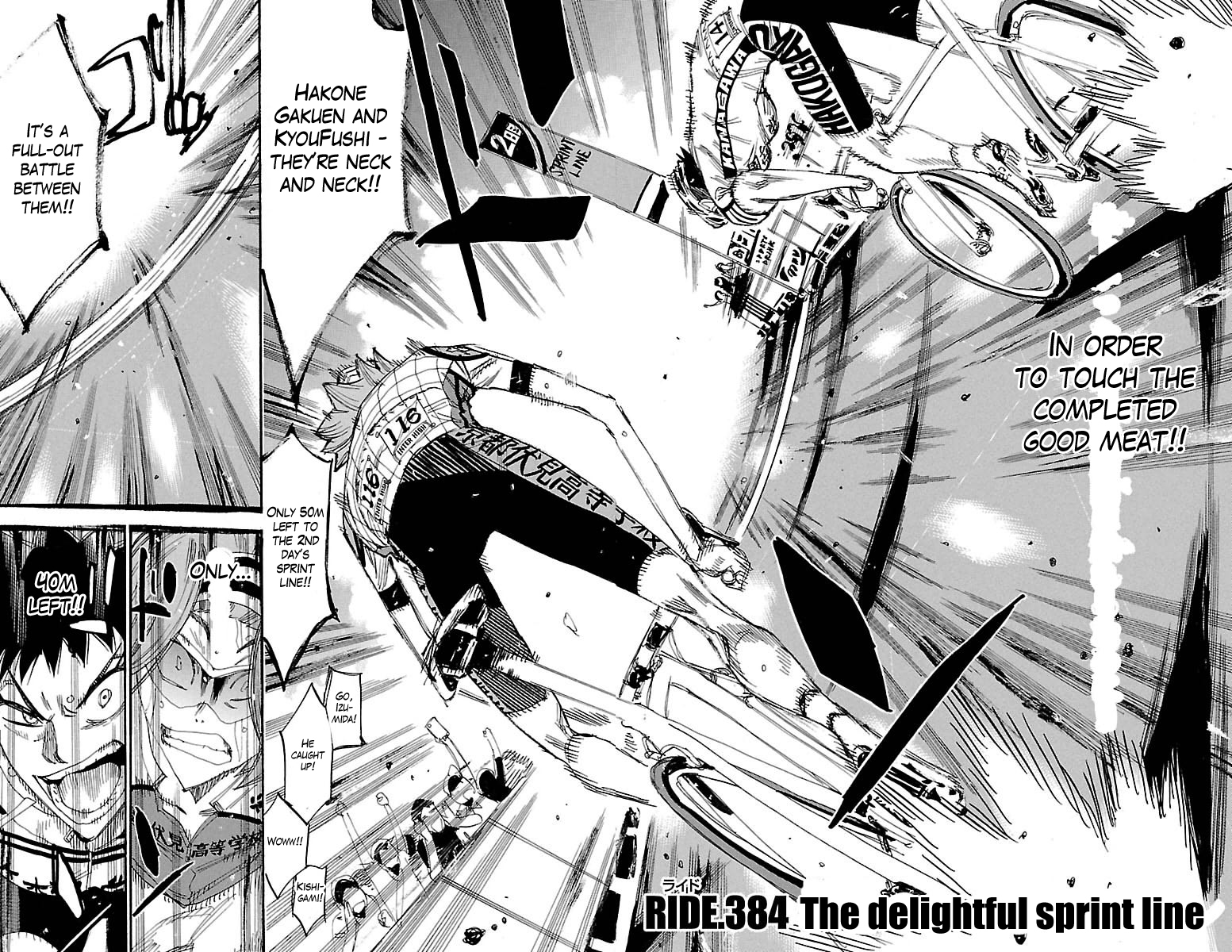 Read Yowamushi Pedal En Manga Online