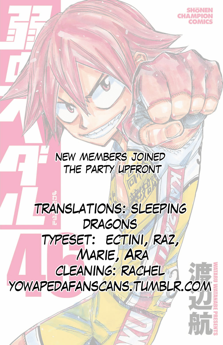 Read Yowamushi Pedal En Manga Online