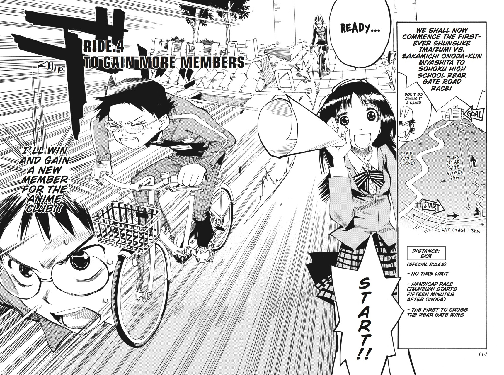 Read Yowamushi Pedal En Manga Online