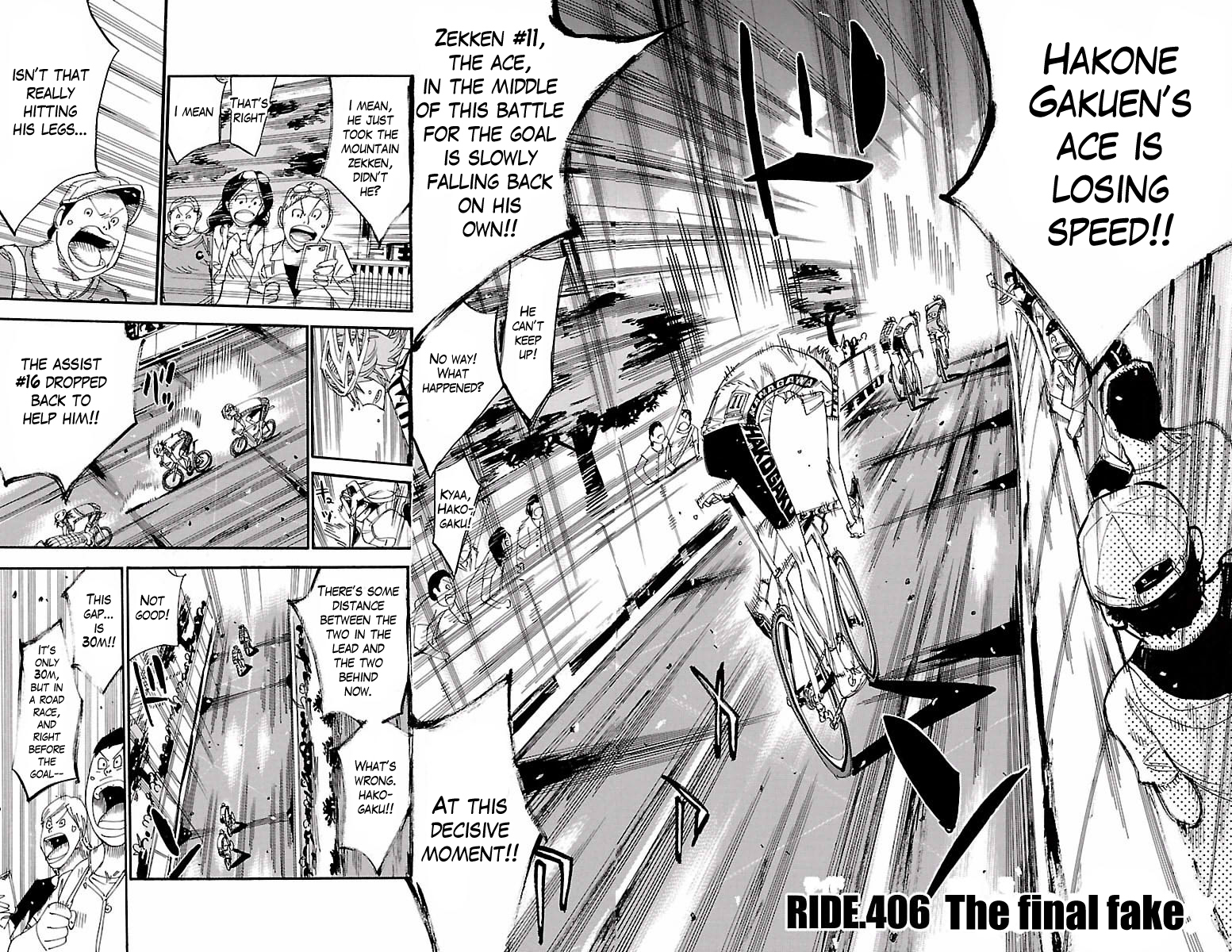 Read Yowamushi Pedal En Manga Online