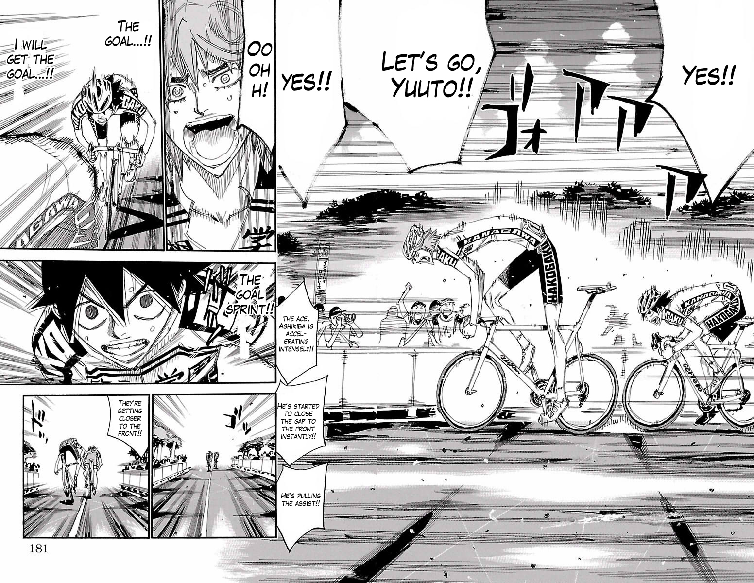Read Yowamushi Pedal En Manga Online