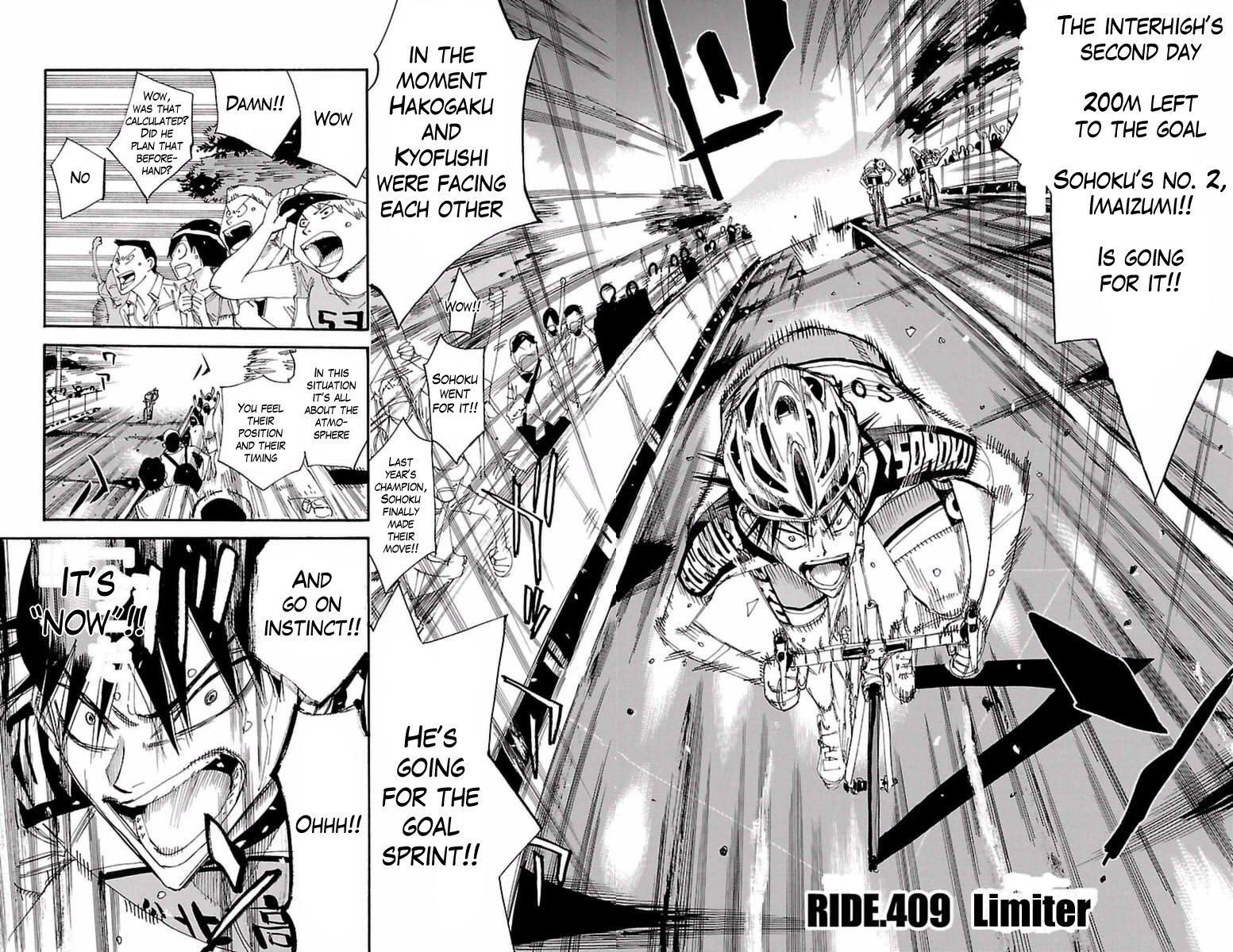 Read Yowamushi Pedal En Manga Online