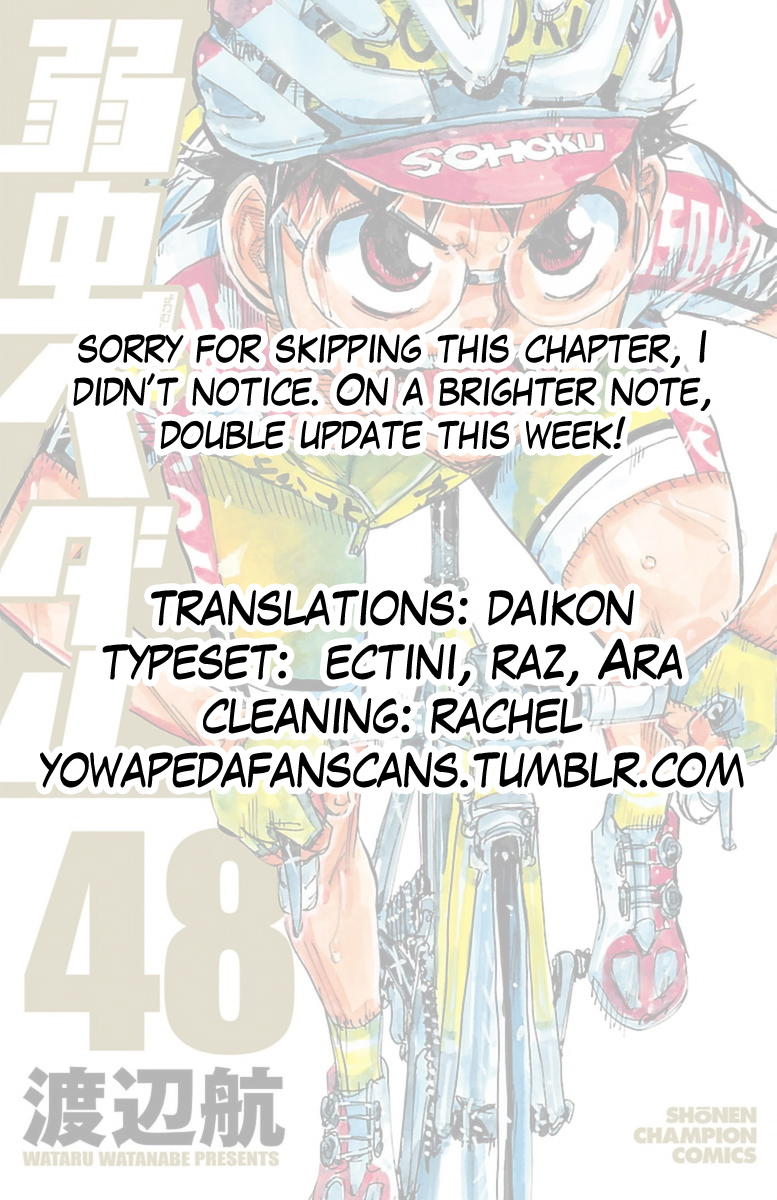 Read Yowamushi Pedal En Manga Online