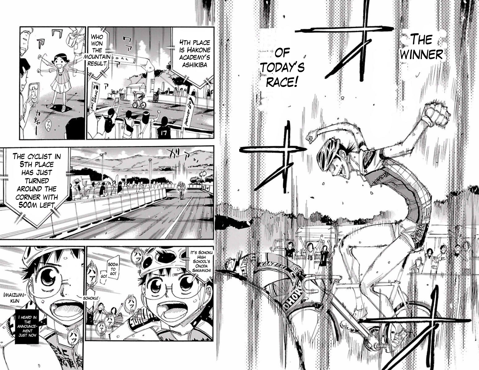 Read Yowamushi Pedal En Manga Online