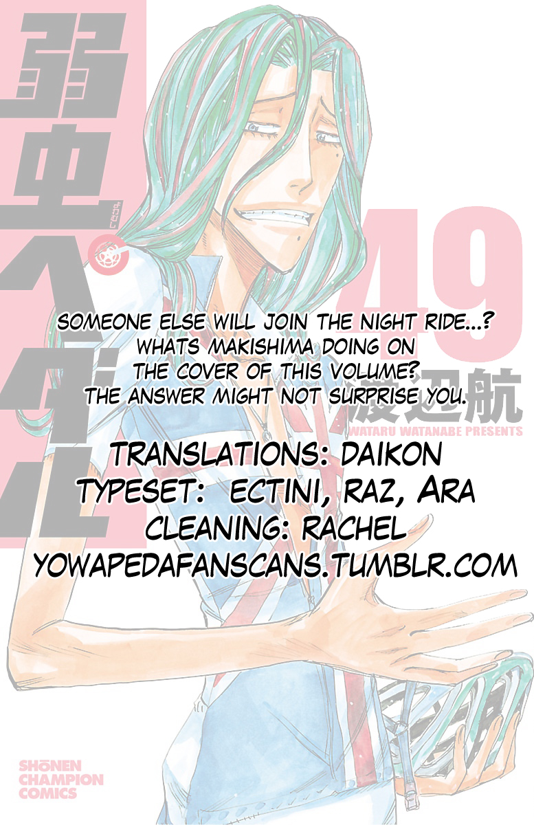 Read Yowamushi Pedal En Manga Online