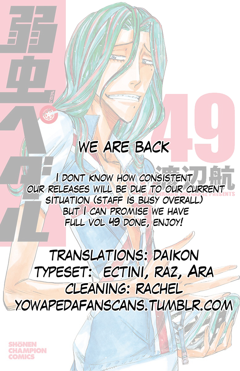 Read Yowamushi Pedal En Manga Online