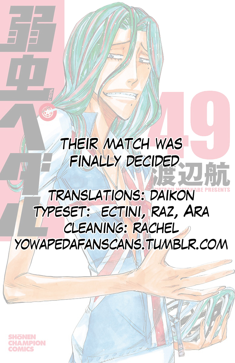 Read Yowamushi Pedal En Manga Online