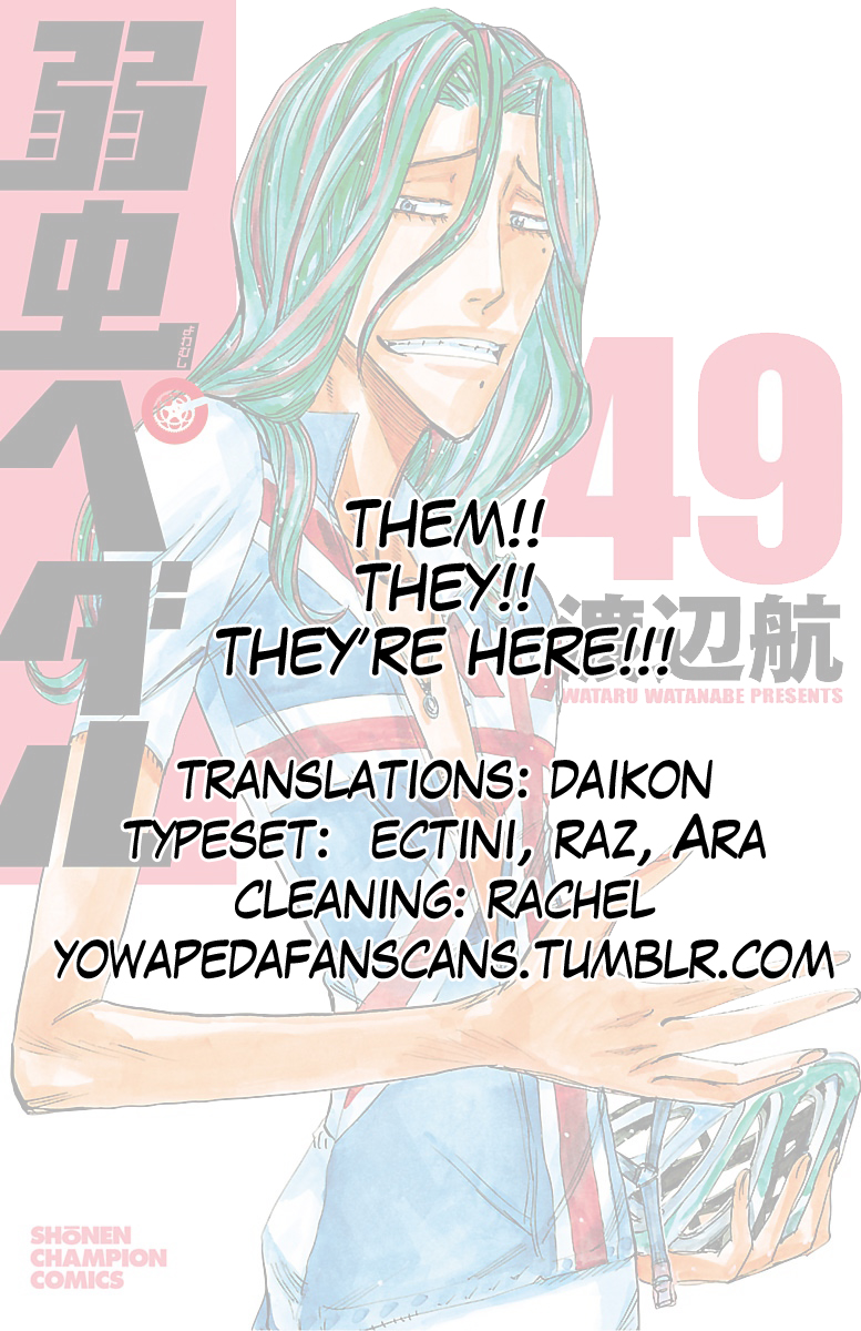 Read Yowamushi Pedal En Manga Online