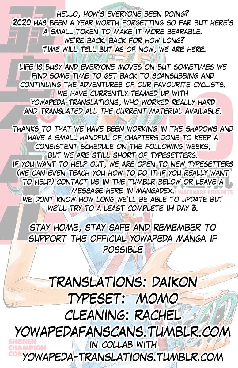 Read Yowamushi Pedal En Manga Online