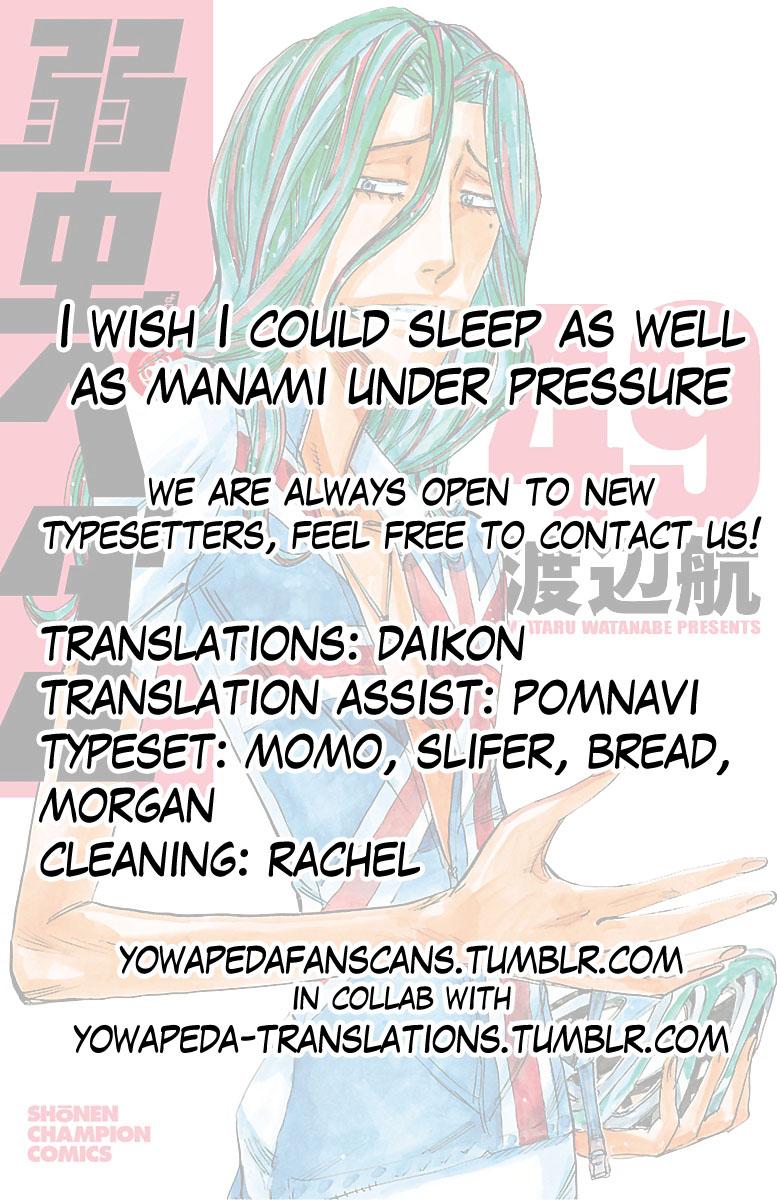 Read Yowamushi Pedal En Manga Online