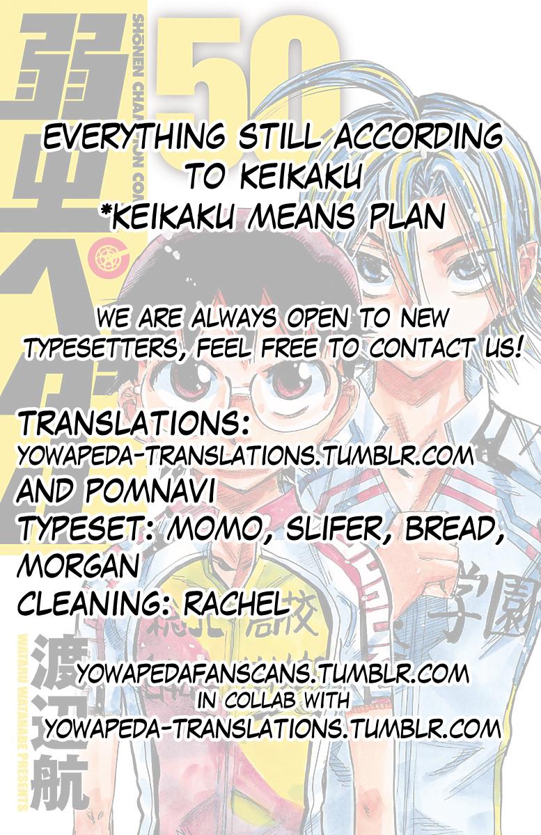 Read Yowamushi Pedal En Manga Online