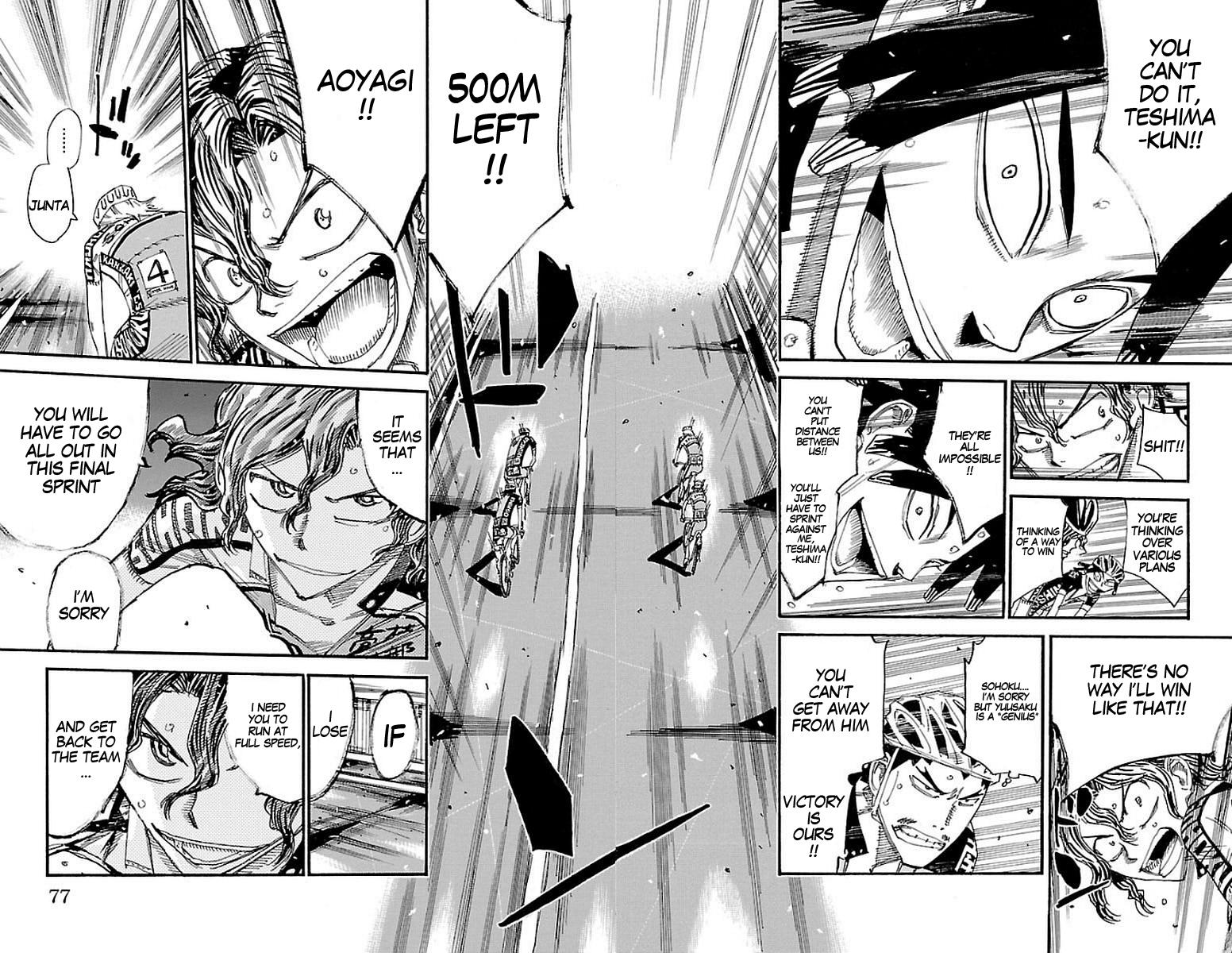 Read Yowamushi Pedal En Manga Online