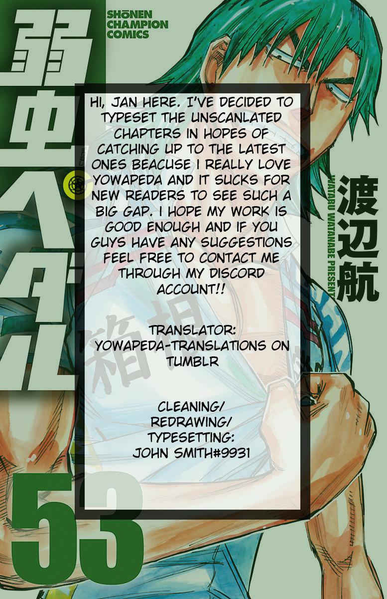 Read Yowamushi Pedal En Manga Online