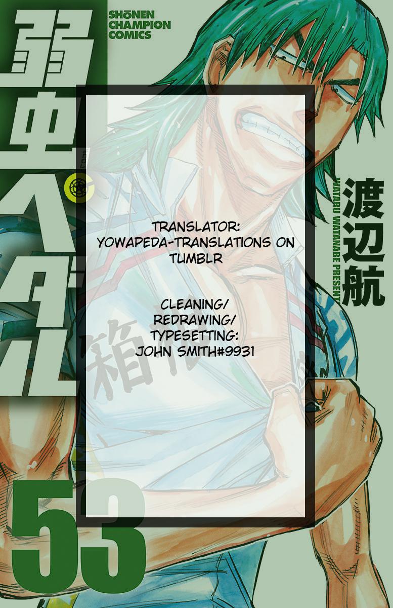 Read Yowamushi Pedal En Manga Online