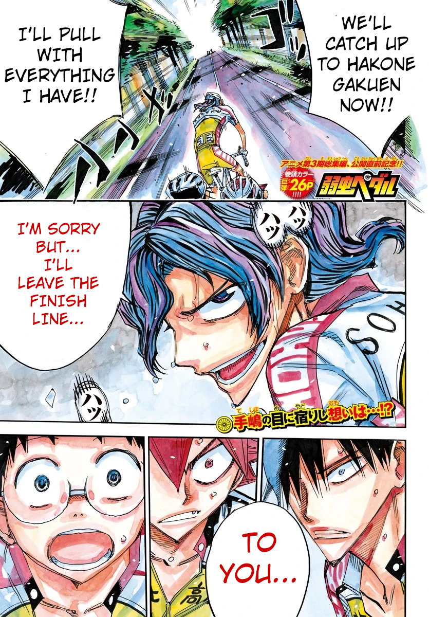 Read Yowamushi Pedal En Manga Online