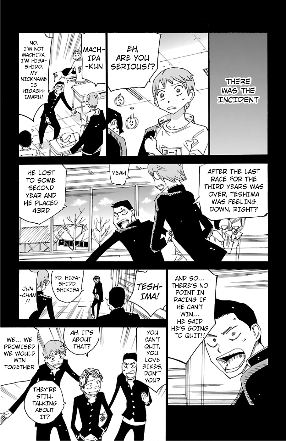 Read Yowamushi Pedal En Manga Online