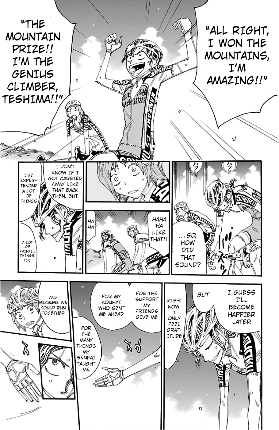 Read Yowamushi Pedal En Manga Online