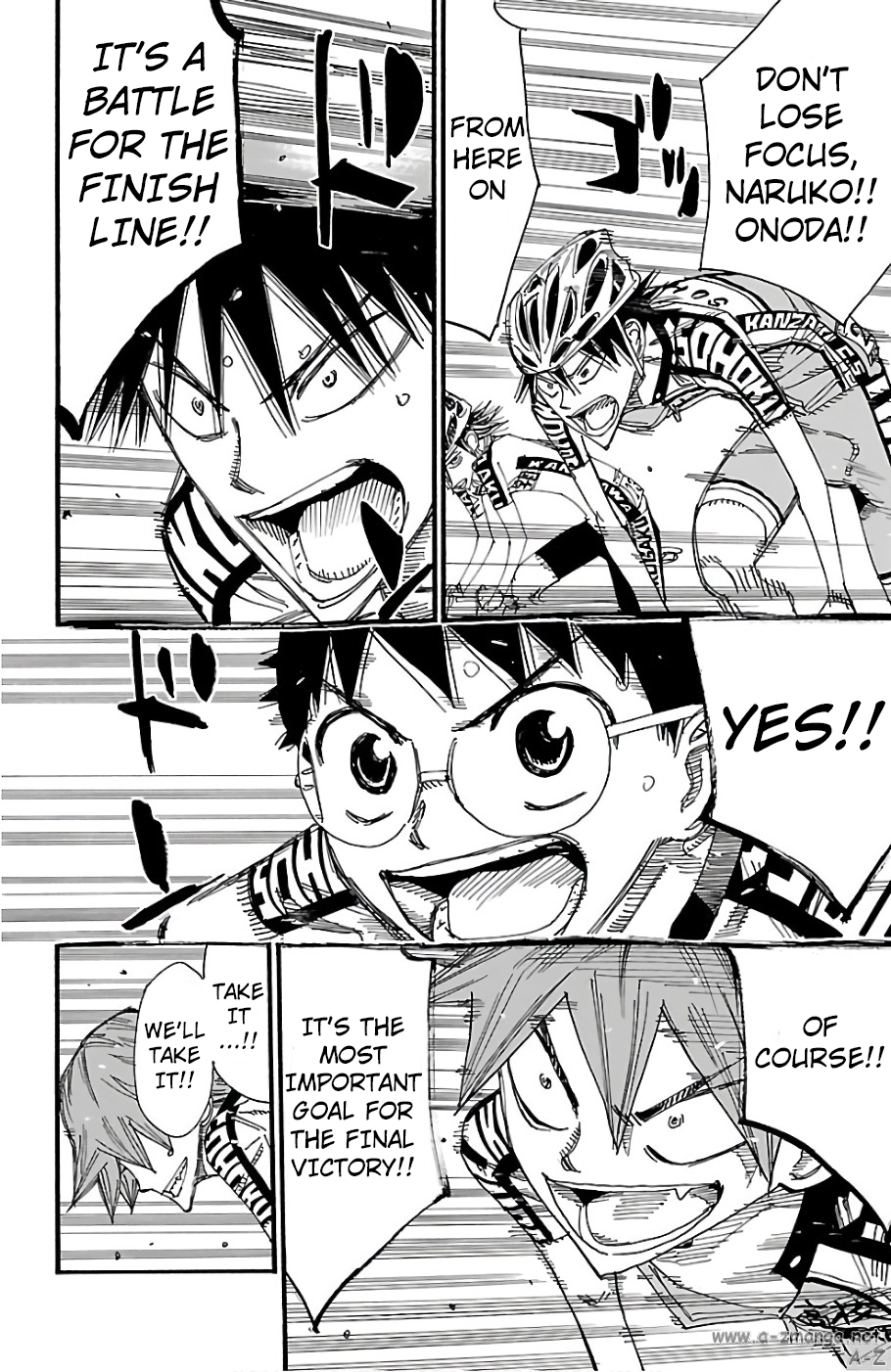 Read Yowamushi Pedal En Manga Online