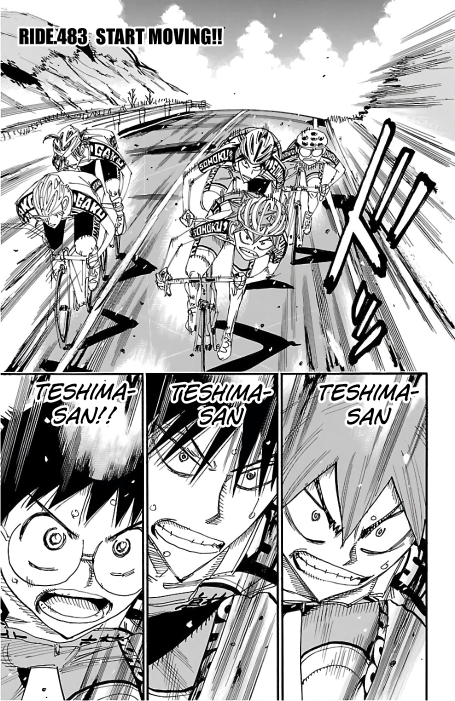 Read Yowamushi Pedal En Manga Online