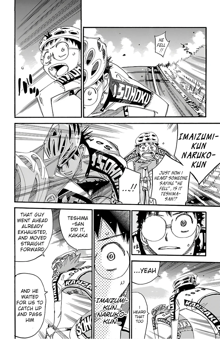 Read Yowamushi Pedal En Manga Online