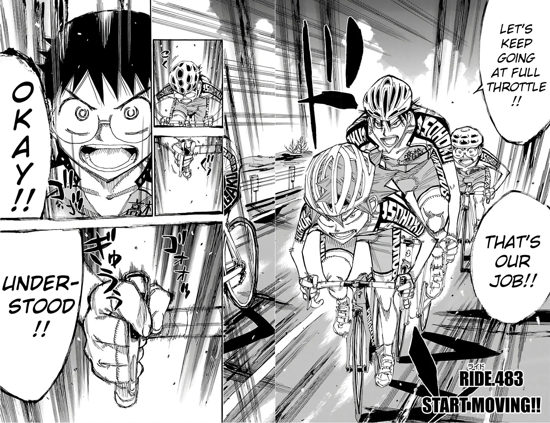 Read Yowamushi Pedal En Manga Online