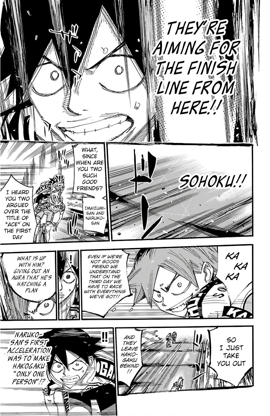 Read Yowamushi Pedal En Manga Online
