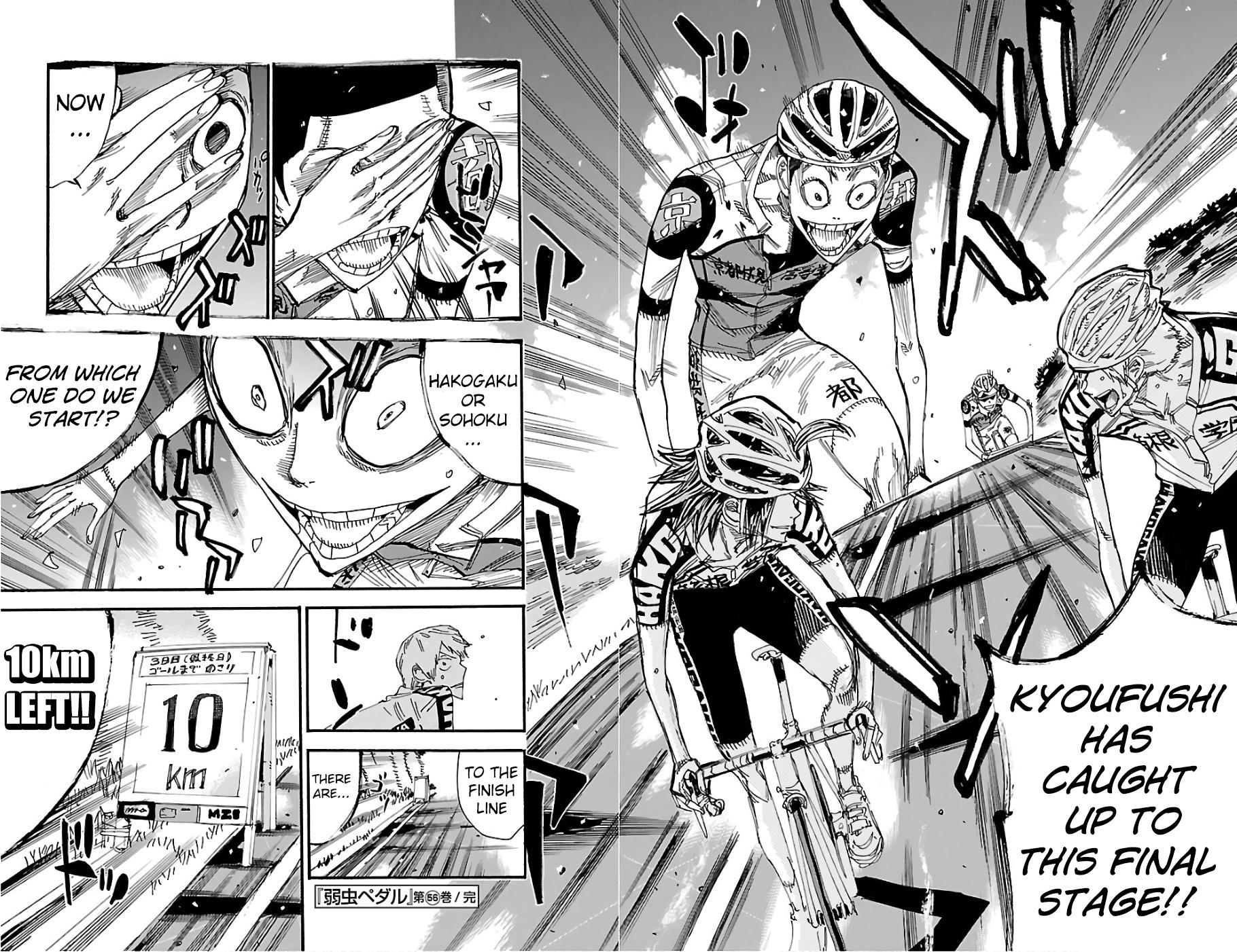 Read Yowamushi Pedal En Manga Online