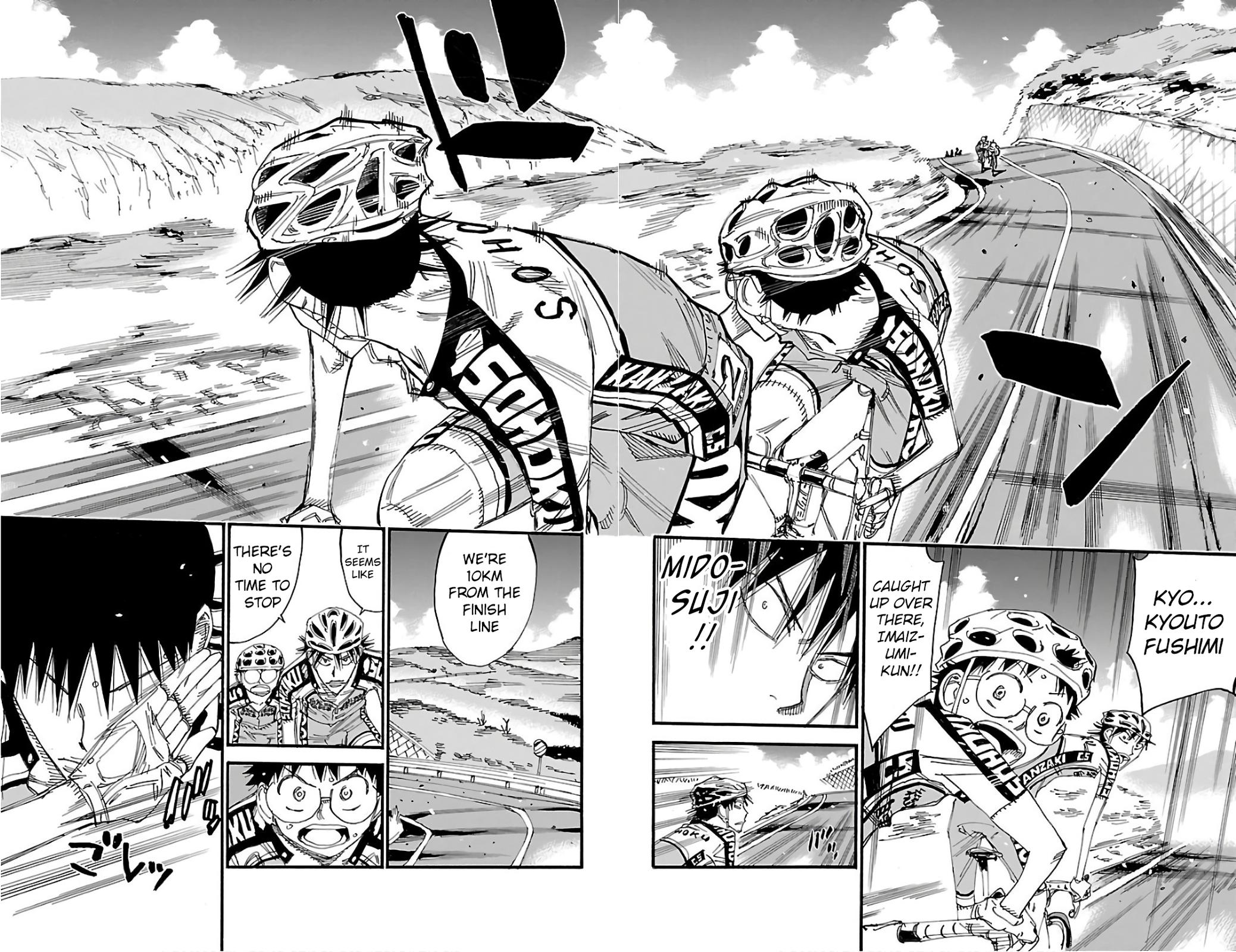 Read Yowamushi Pedal En Manga Online