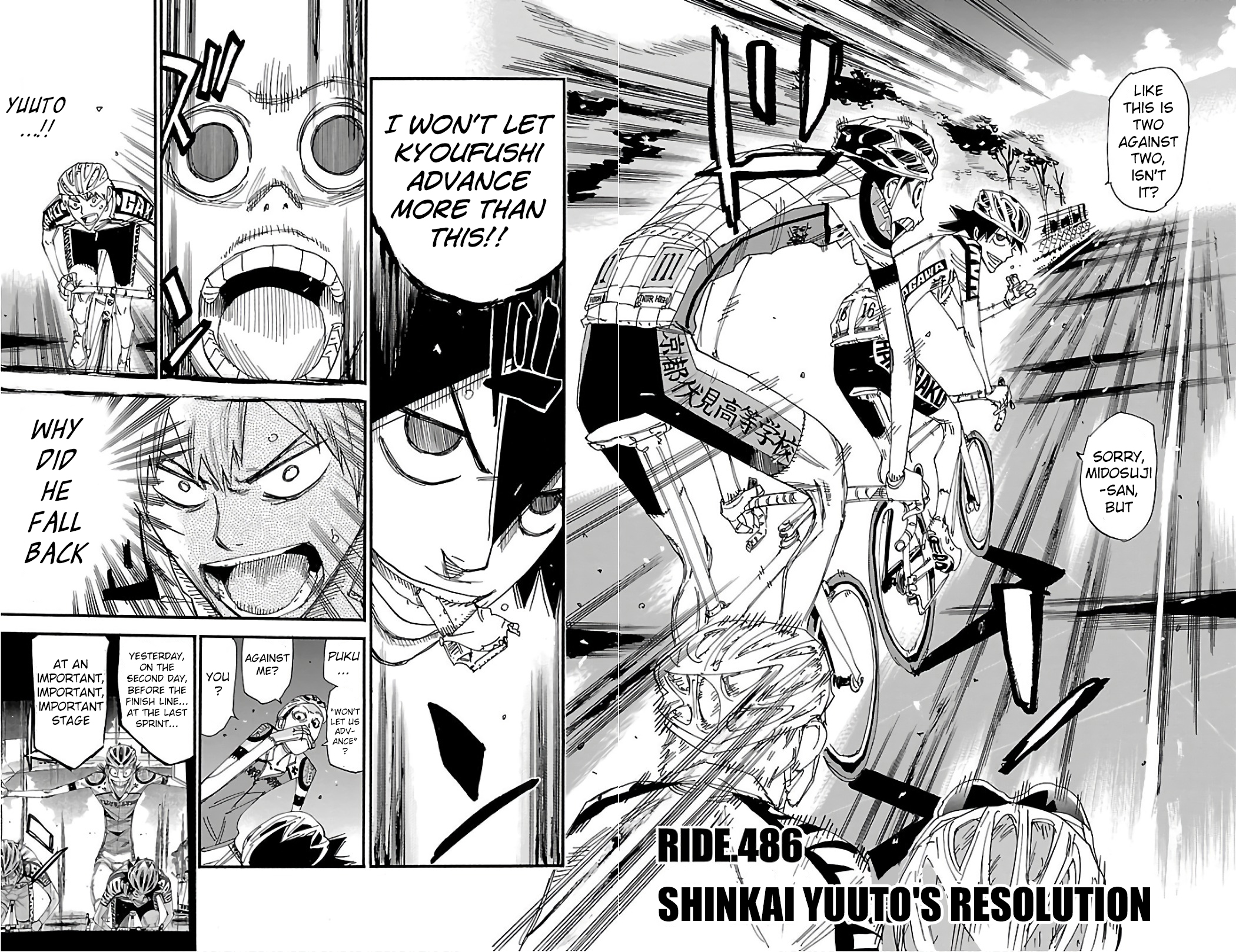 Read Yowamushi Pedal En Manga Online