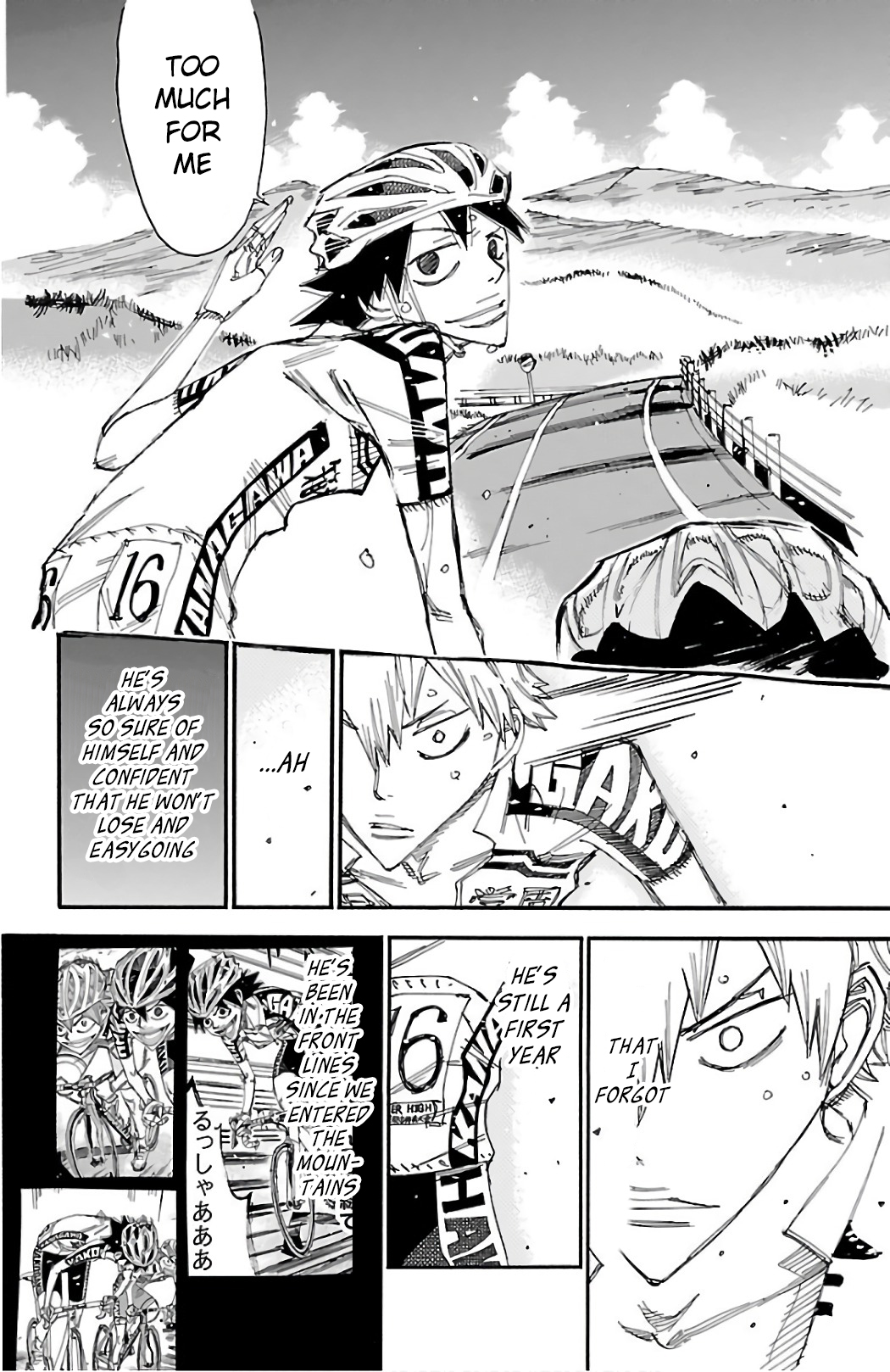 Read Yowamushi Pedal En Manga Online