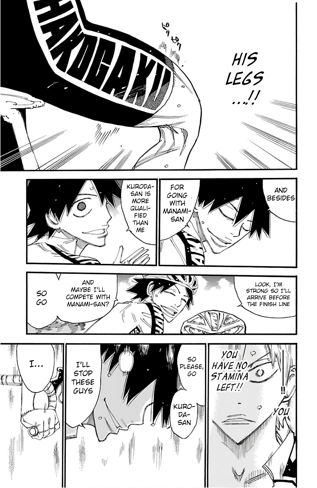 Read Yowamushi Pedal En Manga Online
