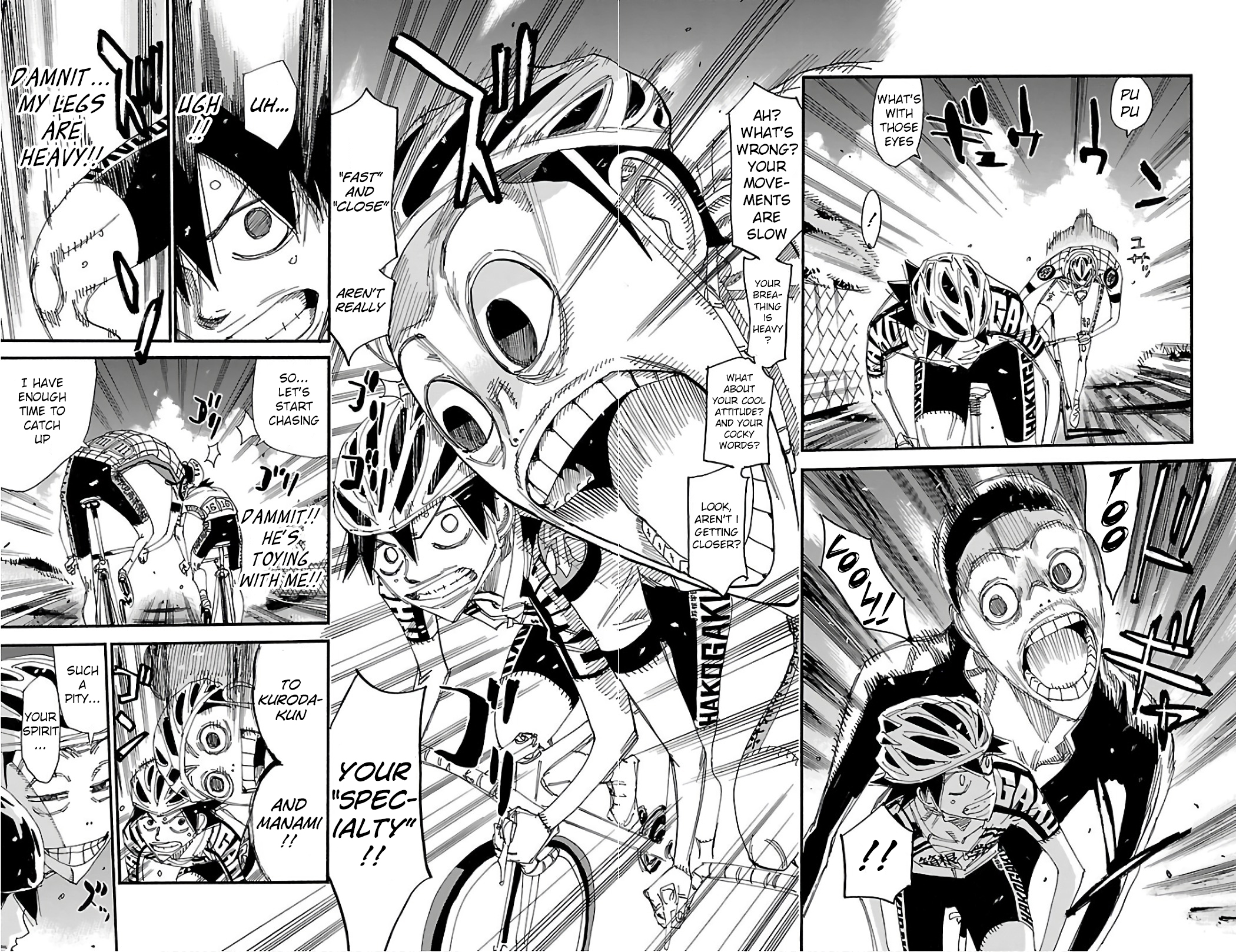 Read Yowamushi Pedal En Manga Online