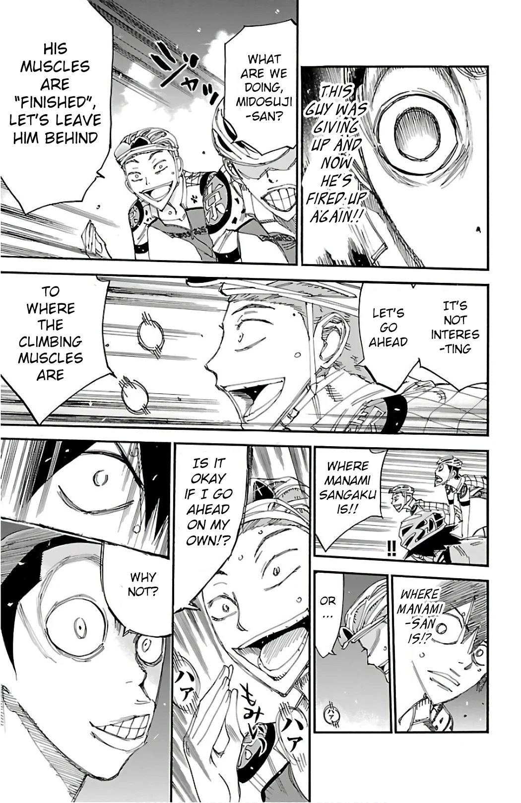 Read Yowamushi Pedal En Manga Online