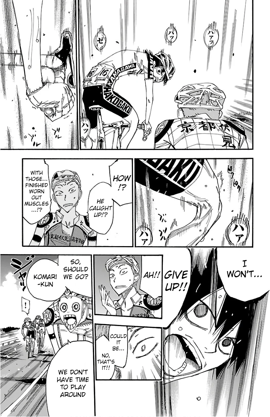 Read Yowamushi Pedal En Manga Online