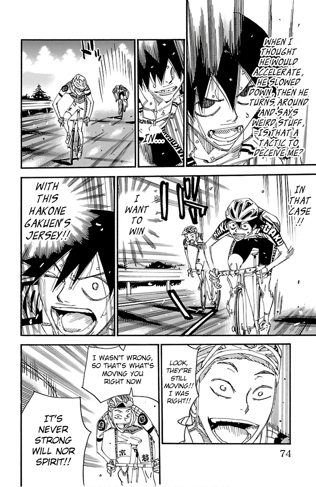 Read Yowamushi Pedal En Manga Online
