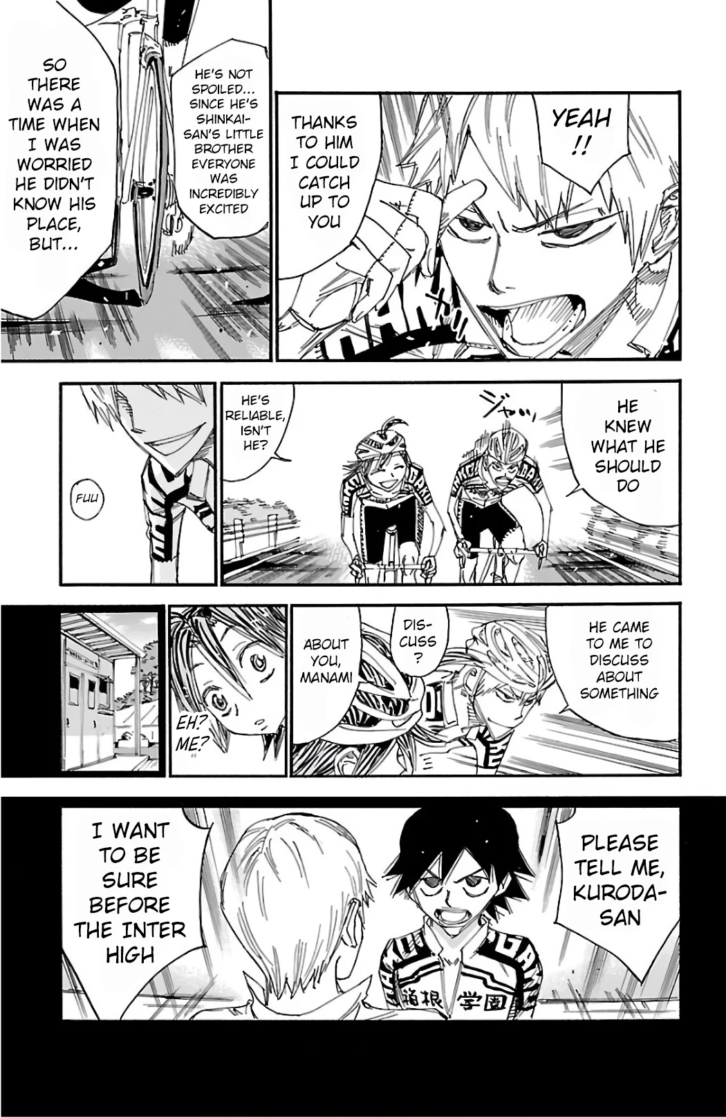 Read Yowamushi Pedal En Manga Online