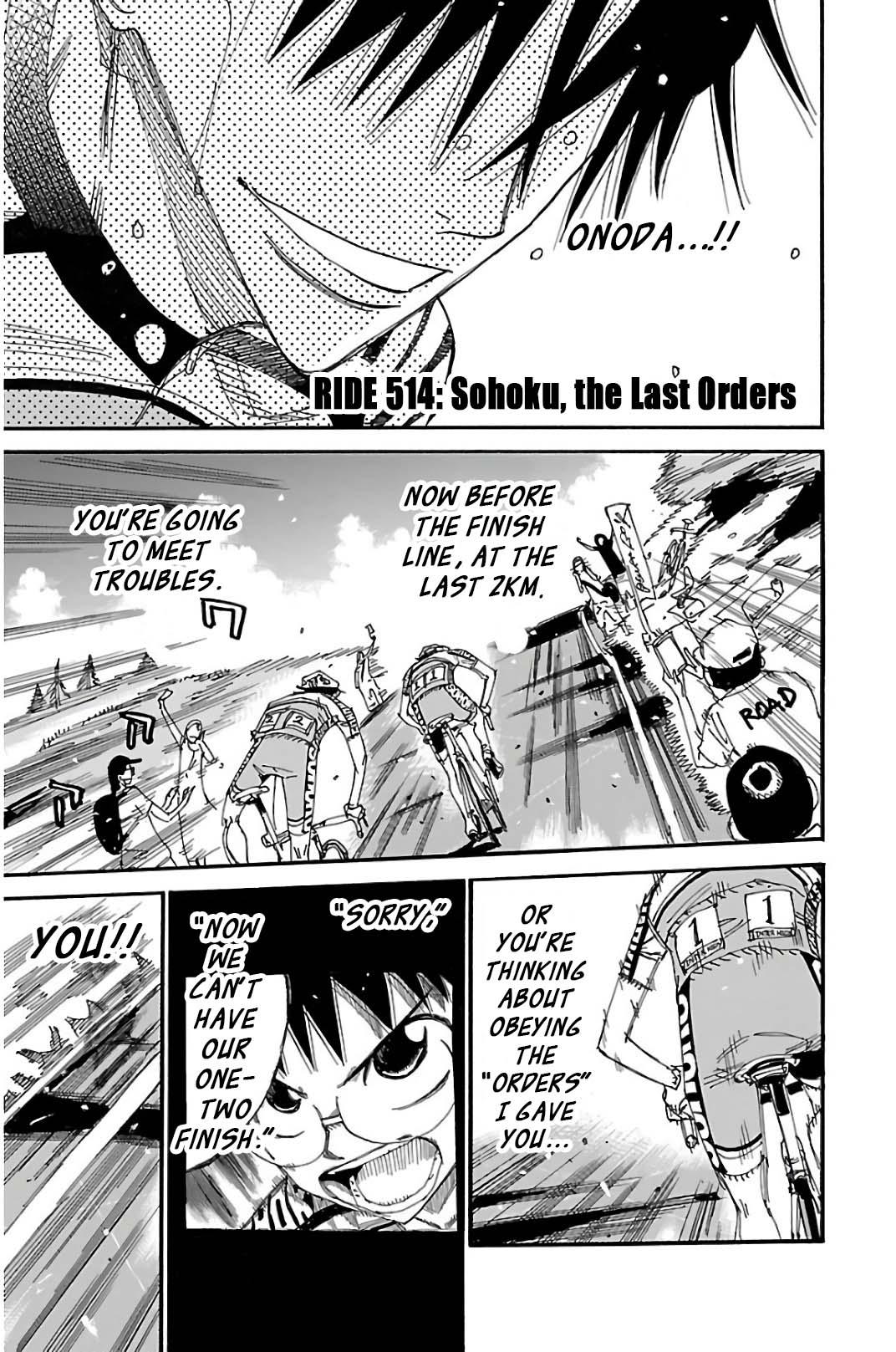 Read Yowamushi Pedal En Manga Online