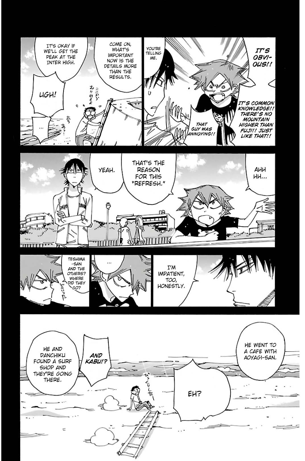 Read Yowamushi Pedal En Manga Online
