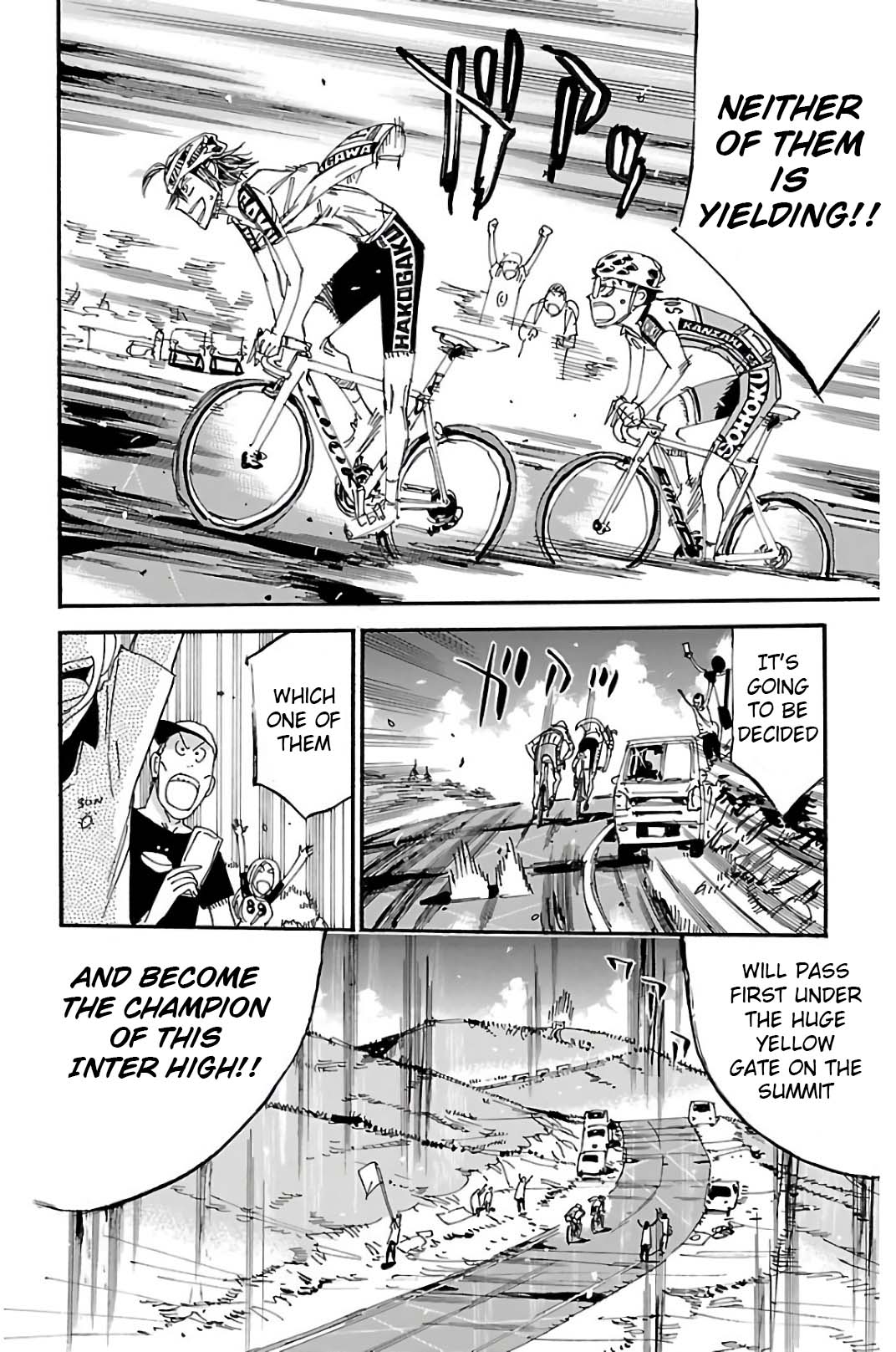 Read Yowamushi Pedal En Manga Online