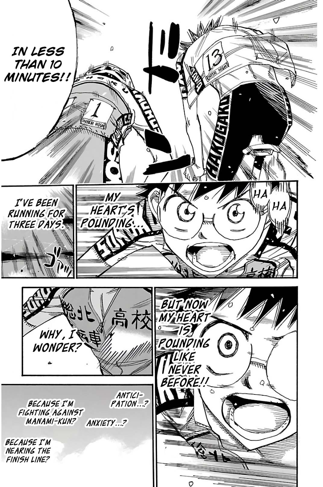 Read Yowamushi Pedal En Manga Online