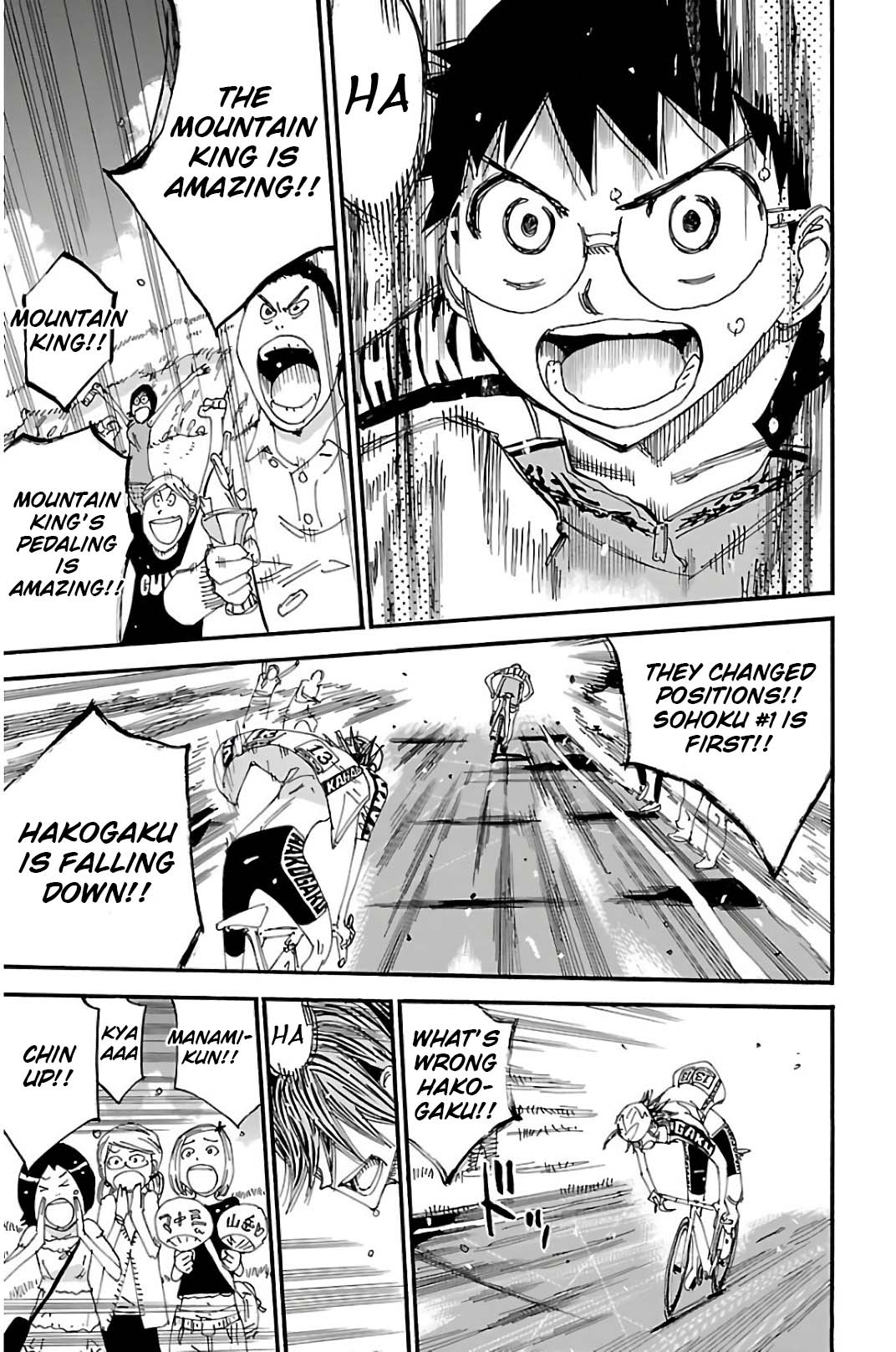 Read Yowamushi Pedal En Manga Online