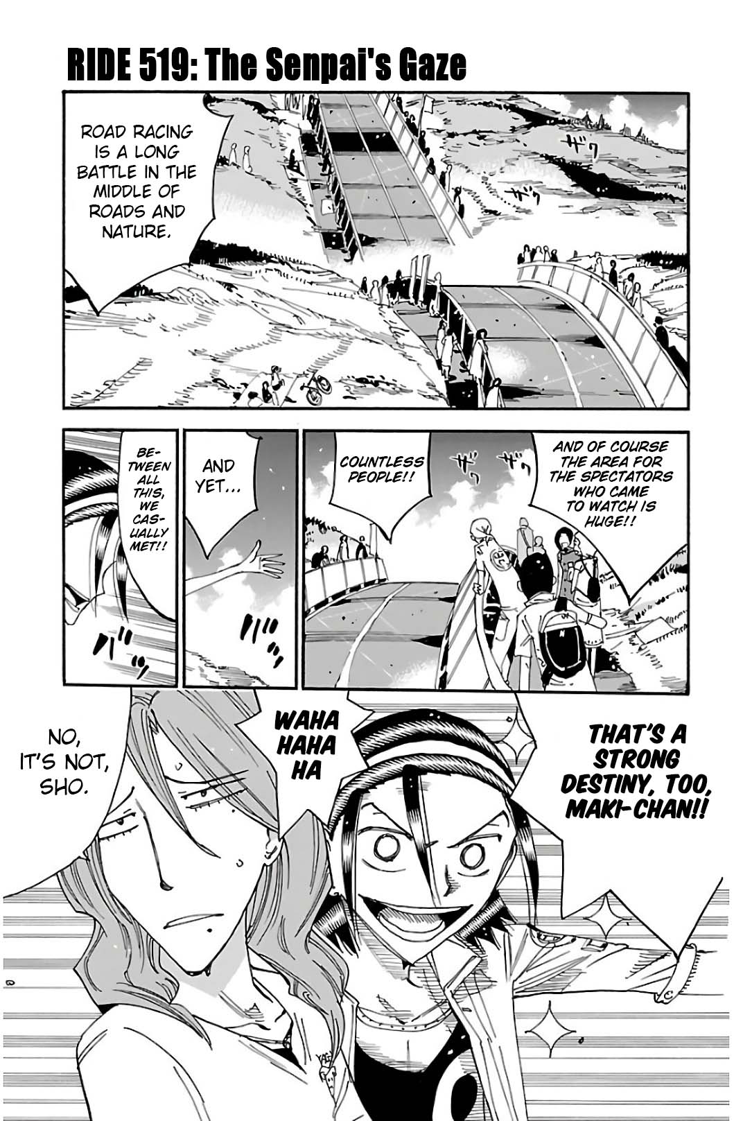 Read Yowamushi Pedal En Manga Online