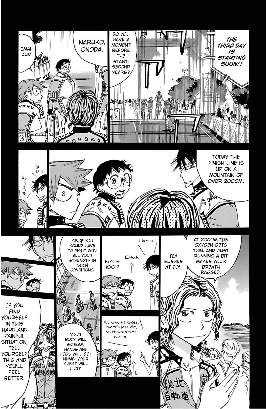 Read Yowamushi Pedal En Manga Online
