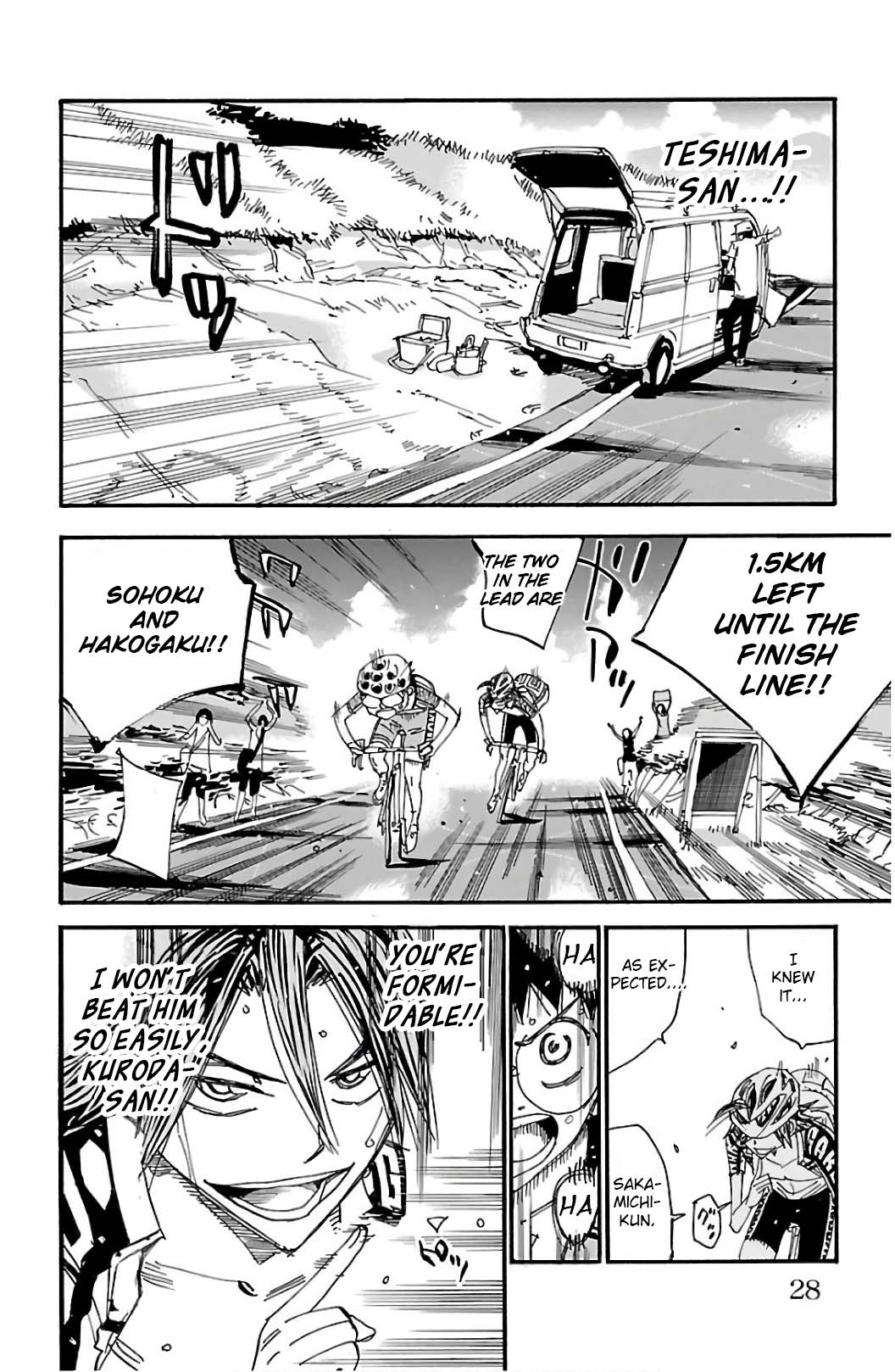 Read Yowamushi Pedal En Manga Online